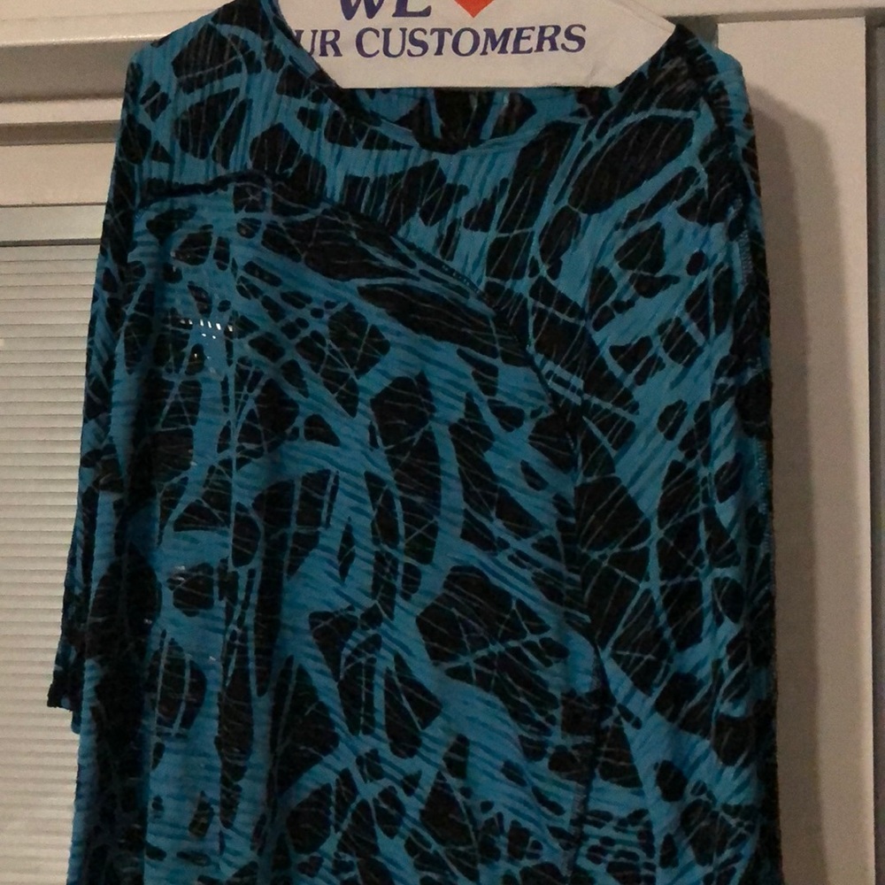 Blue black design